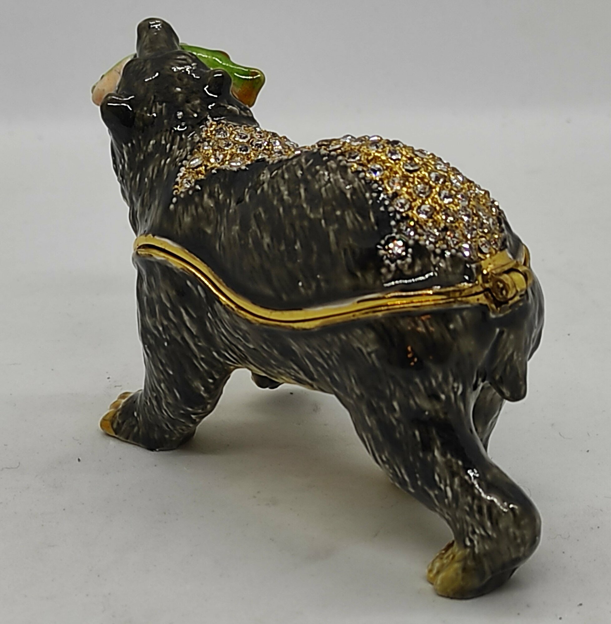 Шкатулка Фаберже "медведь" — фото 1