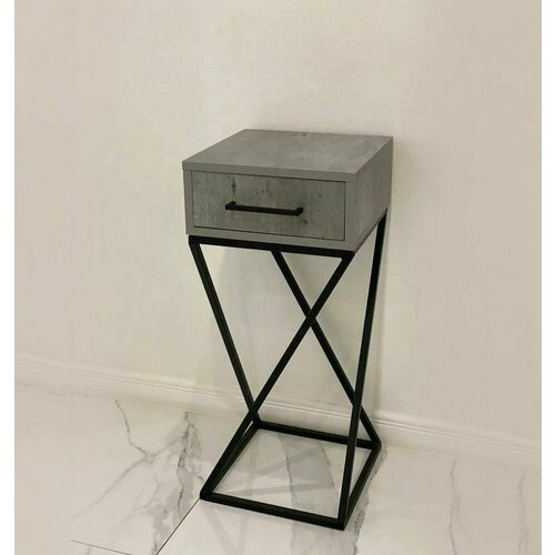 Прикроватная тумба Ницца в стиле лофт