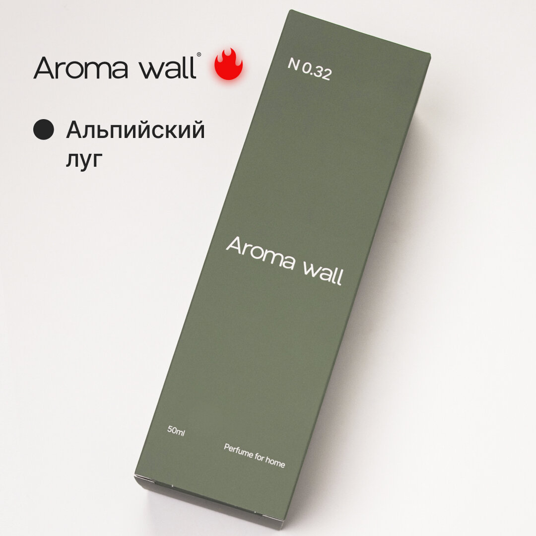 Ароматизатор для дома c ароматом Альпийский луг, диффузор для дома, парфюм Aroma wall