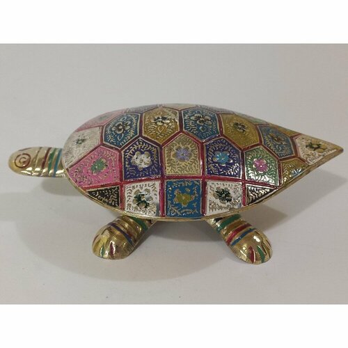 Индия Трейд BE-8620016 Шкатулка черепаха, латунь резная 14 см индия трейд