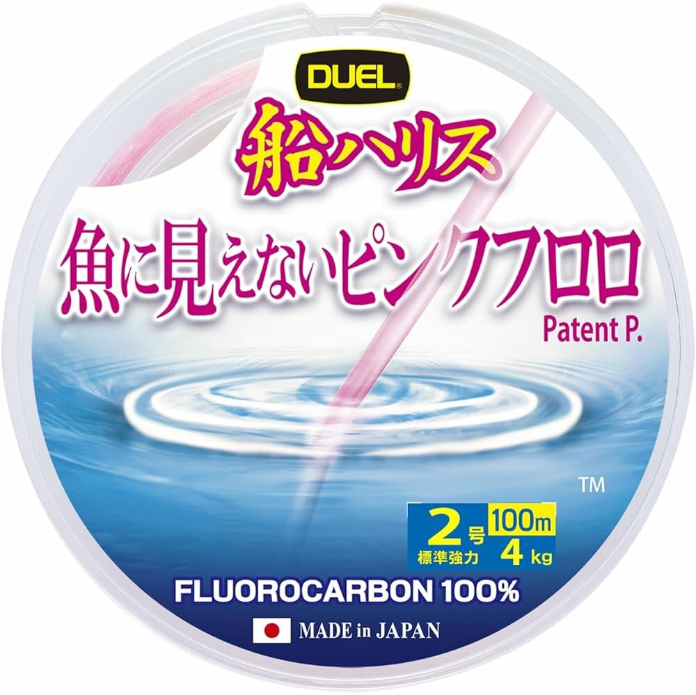 Флюорокарбон Duel Pink Fluorocarbon FISH CANNOT SEE 100m #7 11.5kg (0.435mm)