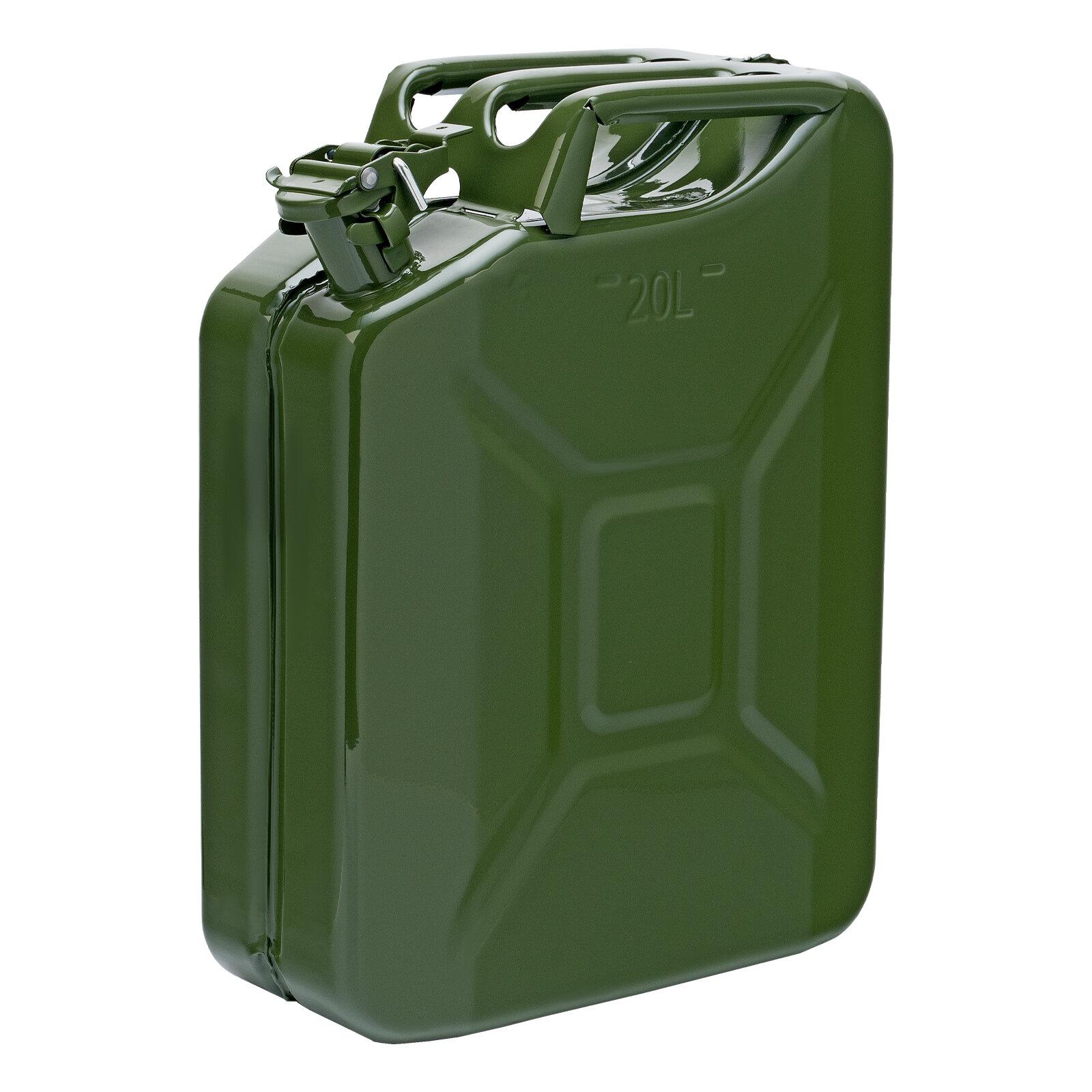 фото Канистра для ГСМ, металлическая, 20 литров Stels [53145]