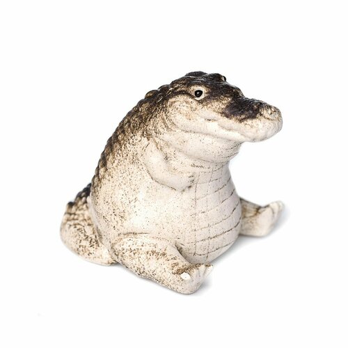 Фигурка - Крокодильчик керамика чайная игрушка ручная работа Китай 1888₽