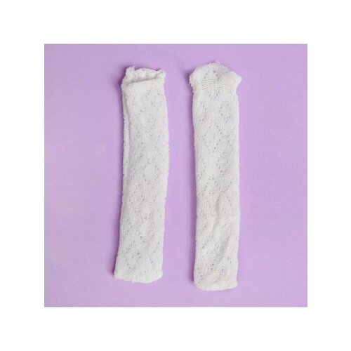 Гольфы ажурные для куклы цвет белый 475₽