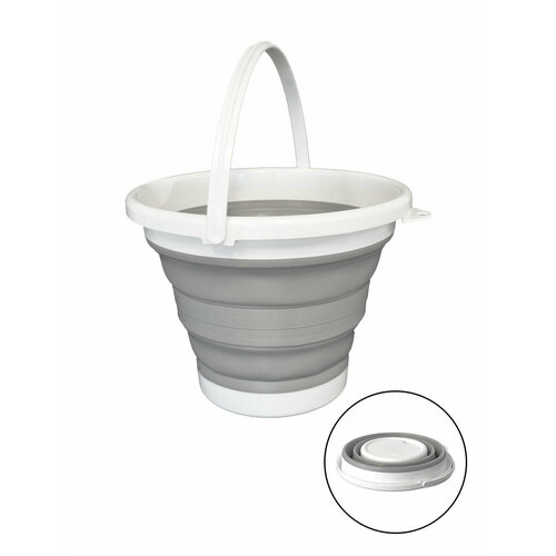 Ведро складное силиконовое 10 литров 672₽