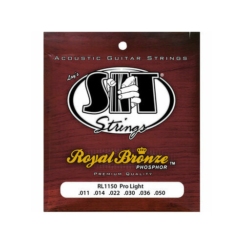 SIT RL1150 ROYAL BRONZE Pro Light струны для акустической гитары (11-14-22-30-36-50) легкого натяжения