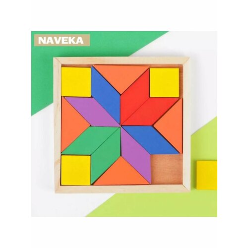 Головоломка квадратная 16 деталей 610₽