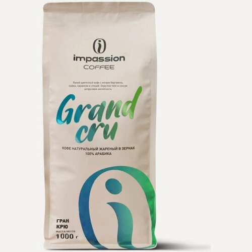 Изображение товара Кофе в зернах Impassion Grand Cru 100% арабика (Бразилия/Эфиопия) 1 кг