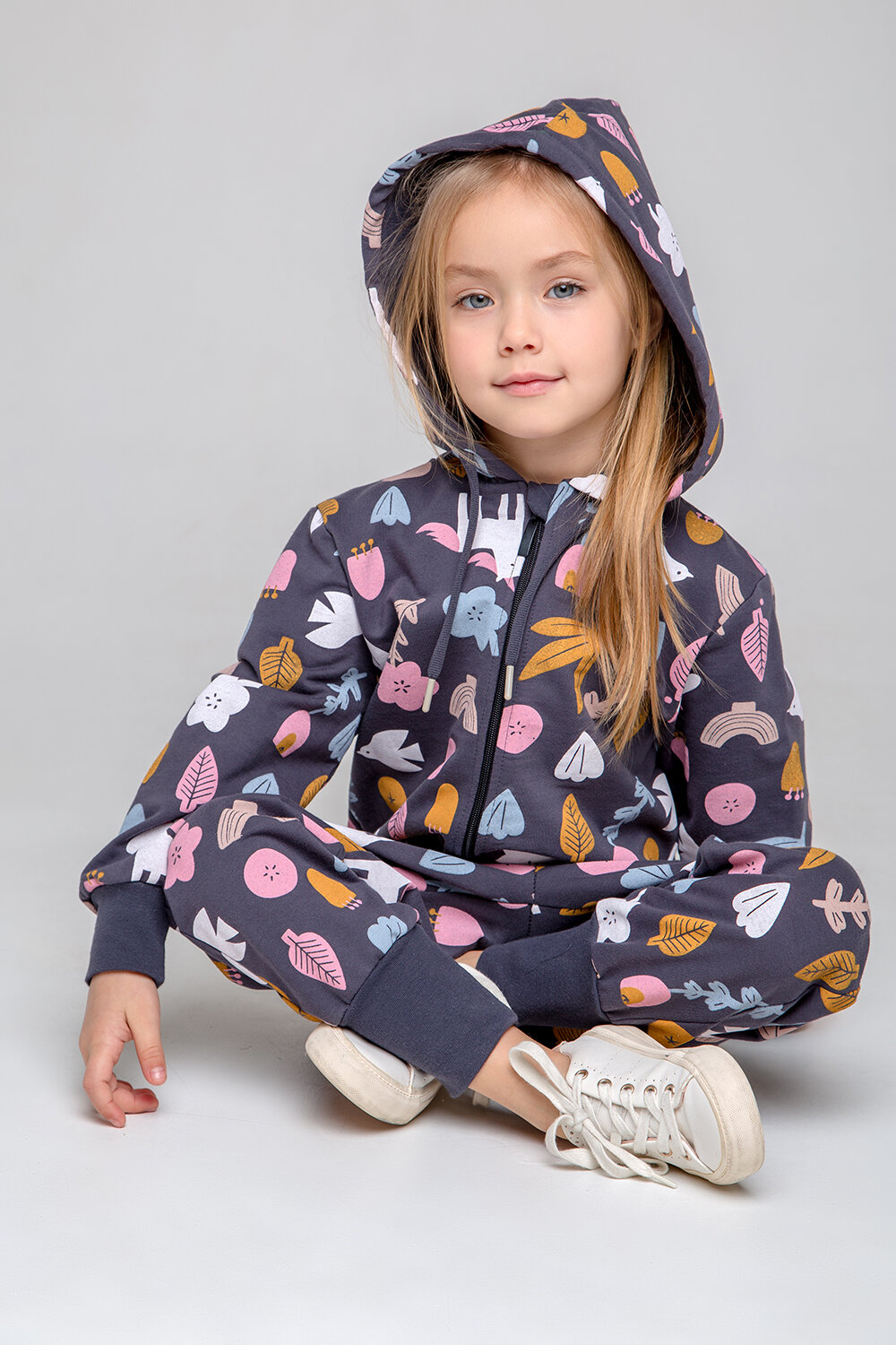 фото Комбинезон трикотажный для девочки Crockid