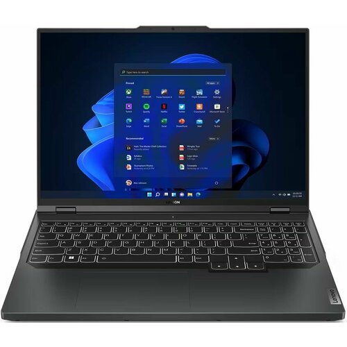 Ноутбук Lenovo Legion Pro 5 16ARX8 16 2560x1600 IPS 165Hz AMD Ryzen 5-7645HX 32GB DDR5 1TB SSD RTX 4050 6GB Windows 11 Onyx Grey 82WM000BRK 19023400₽