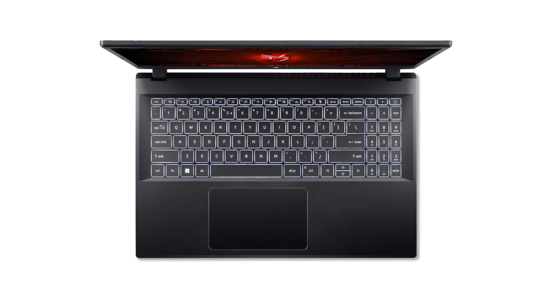 15.6" Игровой ноутбук Acer Nitro V15 ANV15, AMD Ryzen 5 7535HS (4.55 ГГц), RAM 16 ГБ DDR5, SSD 1024 ГБ, NVIDIA GeForce RTX 4050 (6 Гб), NO OS, Русская раскладка — фото 1