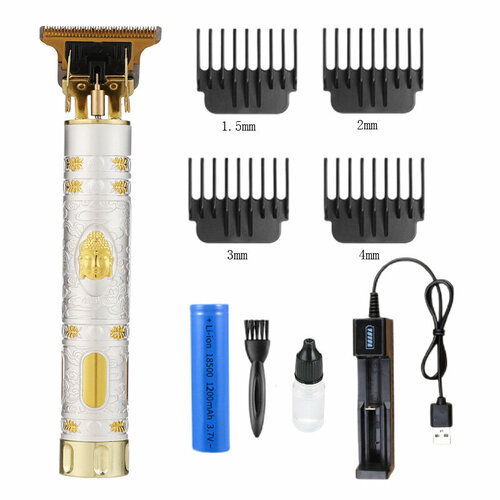 Машинка для стрижки T9 с платиновым зарядным устройством для головы Будды 58300₽