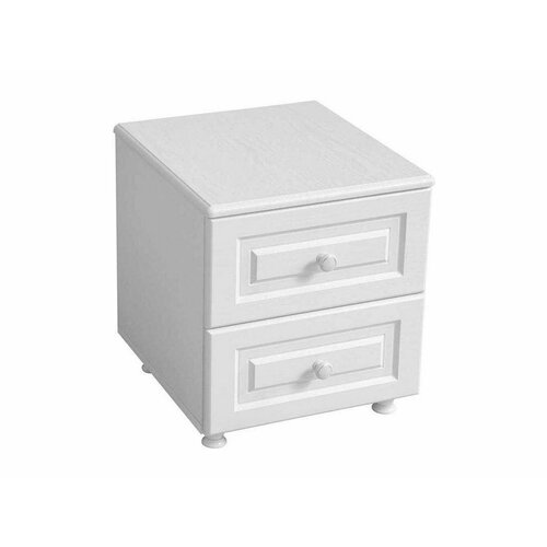 Тумба прикроватная Афина АФ-26 белое дерево Белый 7381₽