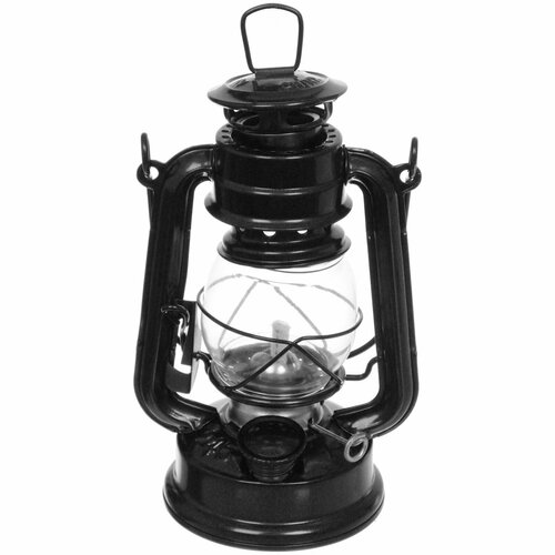 Фонарь кемпинговый керосиновая лампа 19см 110мл цвет черный 790₽