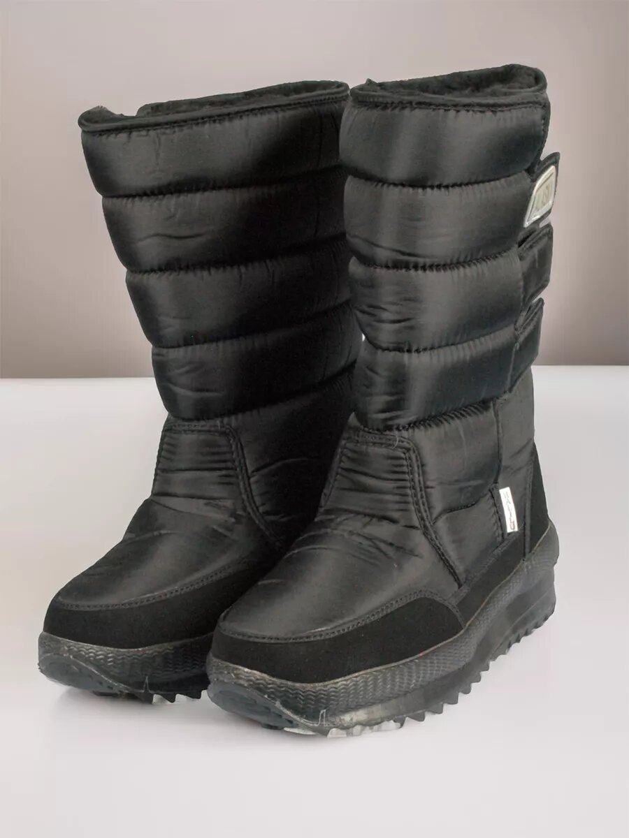 фото Эва обувь сапоги утепленные с мехом