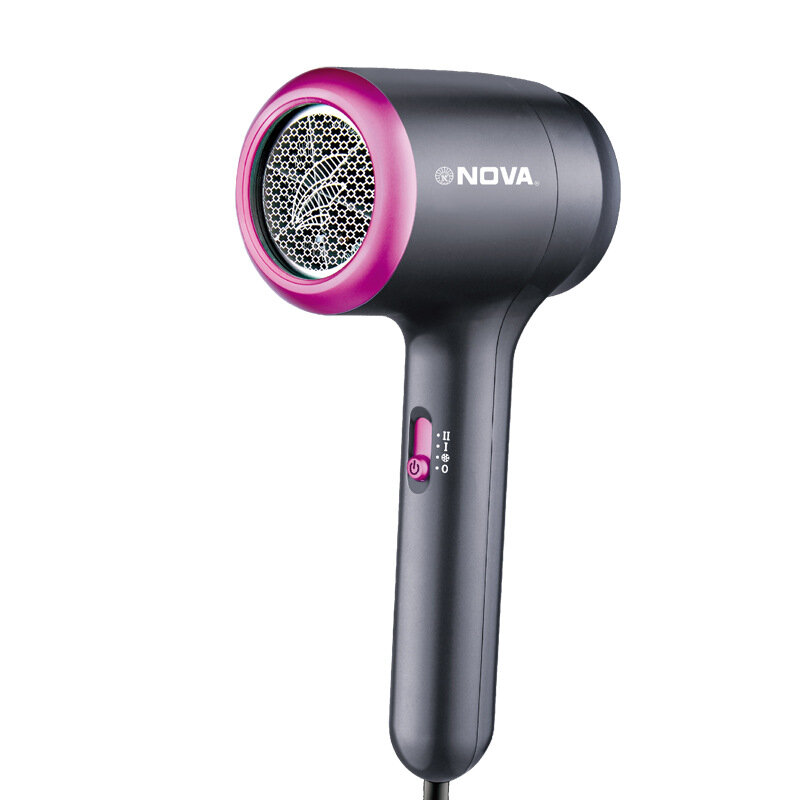 фото Фен Hammer T-Type NV-7418, с сеткой, красный, серый