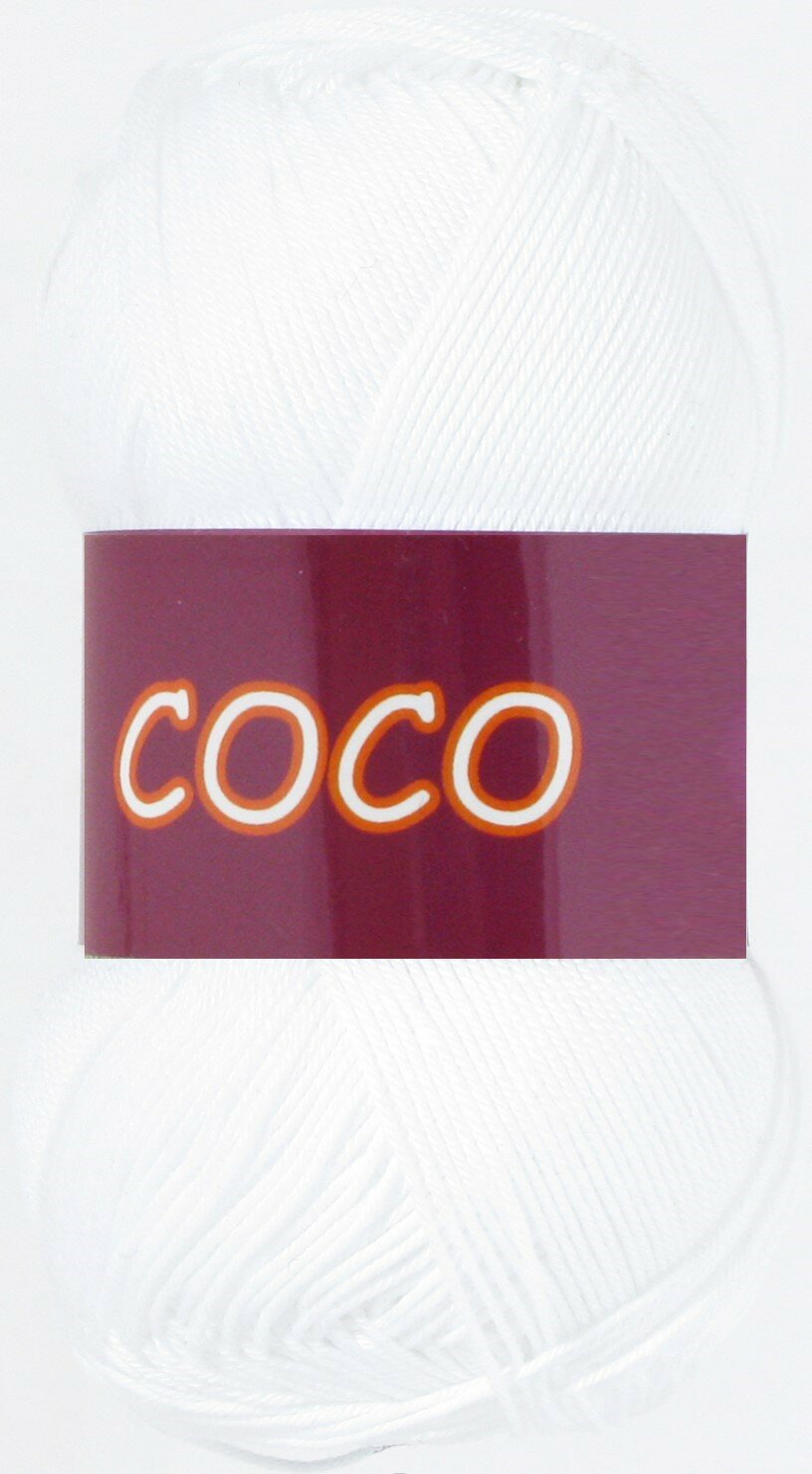 Пряжа Coco - 3851 белый