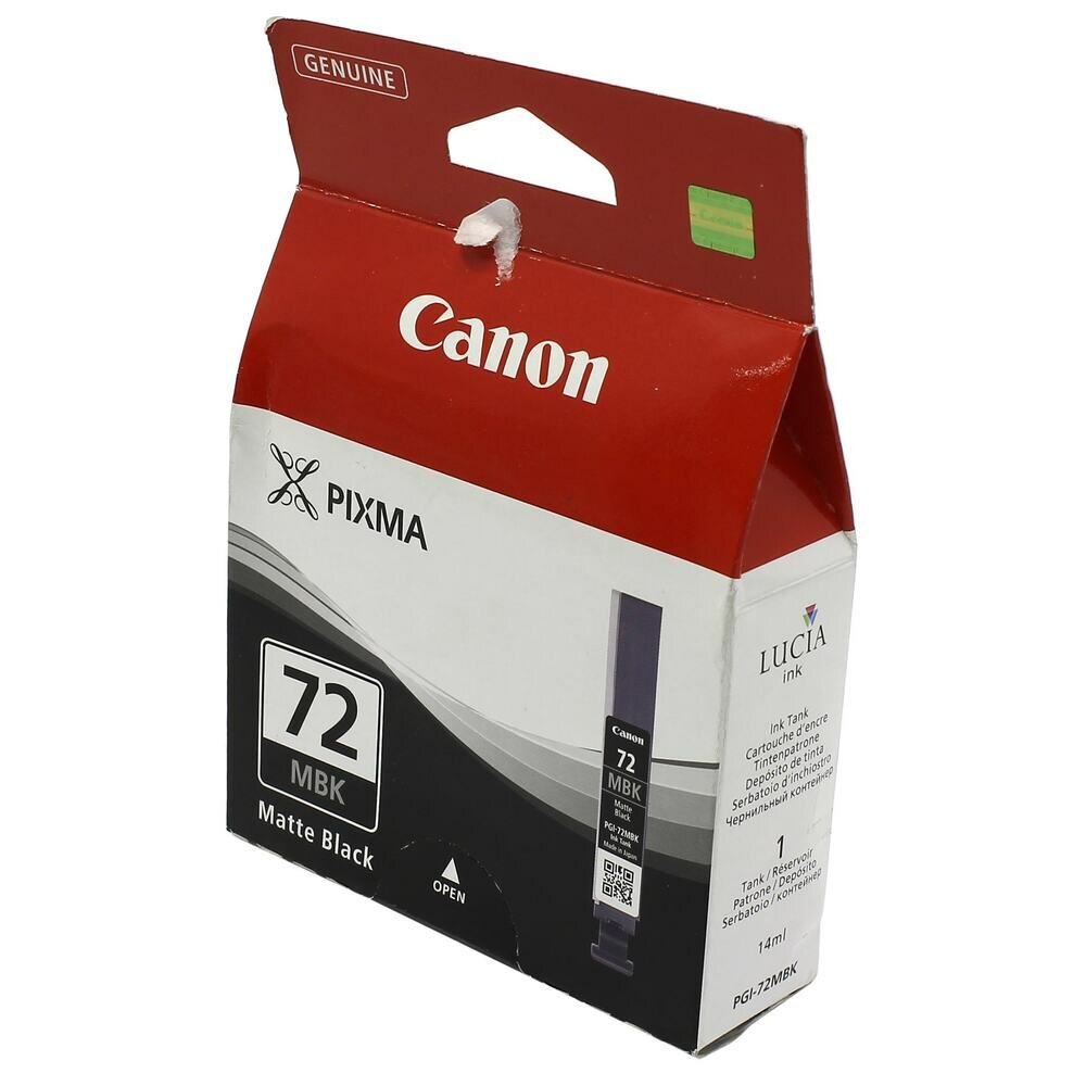 Картридж Canon PGI-72MBK для PRO-10 матовый черный 1640 фотографий - фото №17