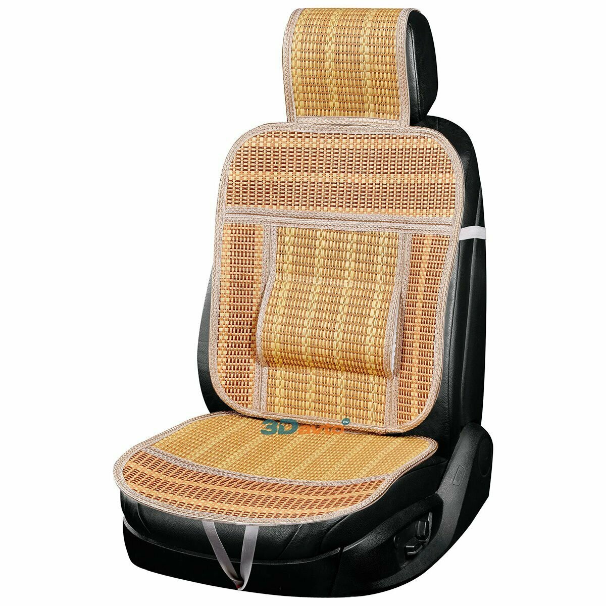 Накидка сиденья папирус SKYWAY Summer-04 с поддержкой спины бежевый 1 шт (S01302045)