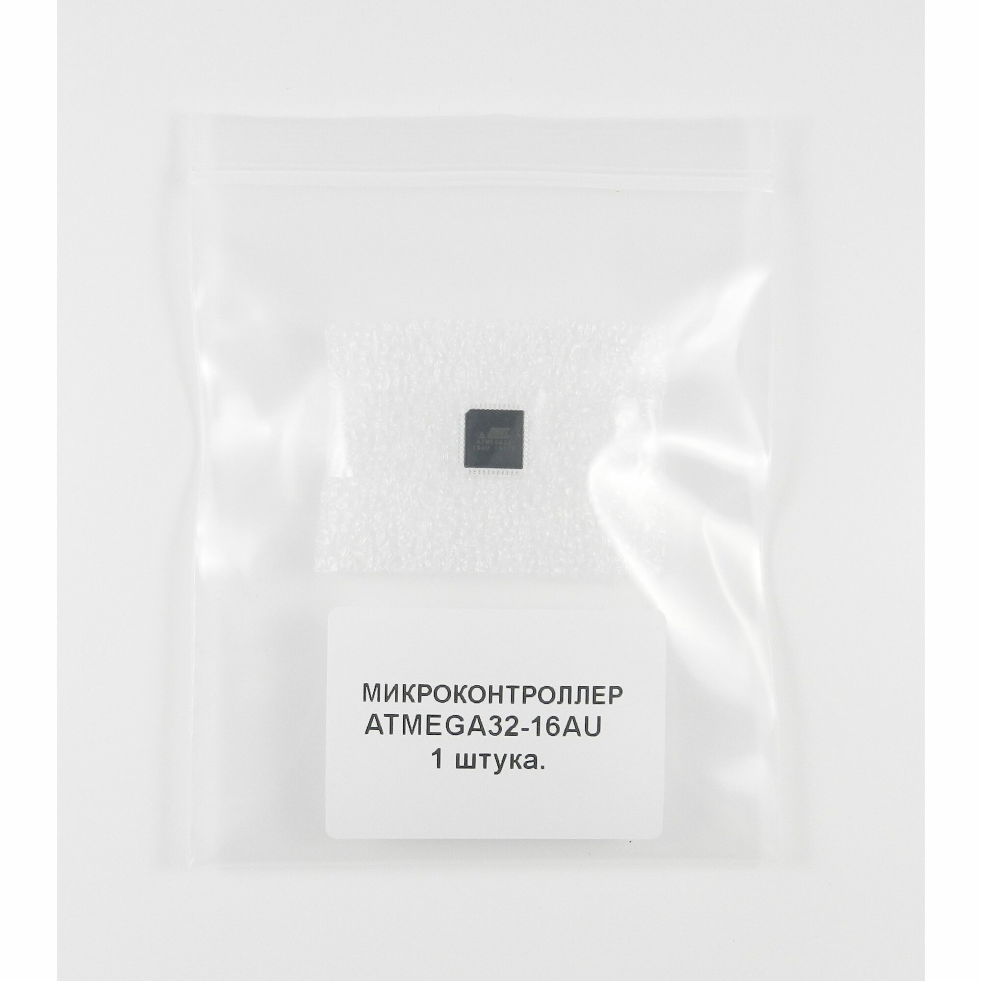 Микроконтроллер ATMEGA32-16AU, Микроконтроллер 8-бит AVR, TQFP44, (оригинал)