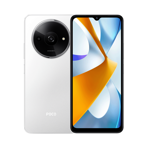 Xiaomi Смартфон POCO C61 4128GB белый 975100₽