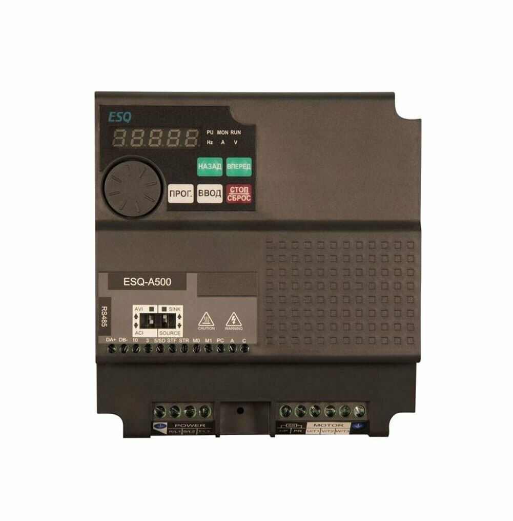 Частотный преобразователь ESQ-A500-043-0.75K 0.75KВТ, IP20, 380-480В