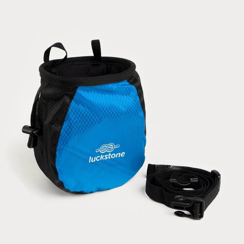 Изображение товара Мешочек для магнезии, поясной ремень, нейлон, цвет синий, 16x12 см