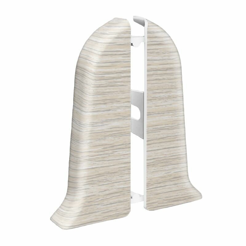 Идеал Классик торец правый+левый Ясень белый (упак 2шт.)