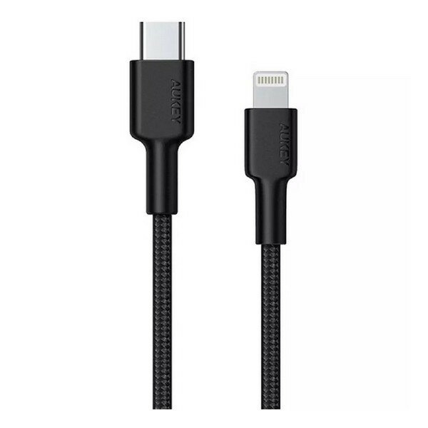 Набор кабелей Aukey USB-C to Lightning 30 cm 2 шт. (CB-CL06) — фото 1