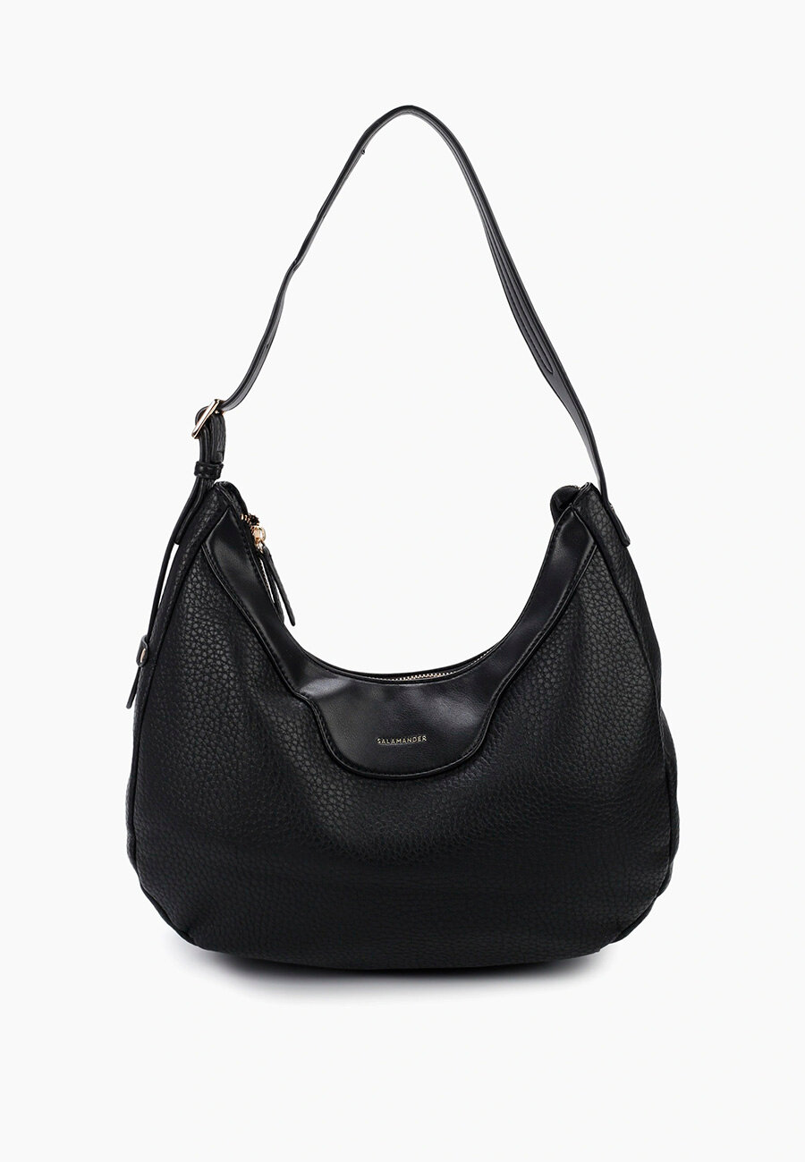 Сумка хобо Salamander, черный — фото 1