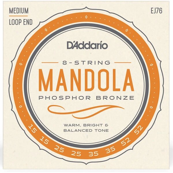 Струны для мандолы DAddario EJ76