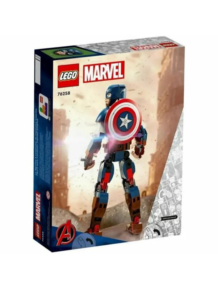 Конструктор LEGO Marvel Captain America 76258 оживляй действия супергероев из фильмов Marvel