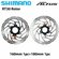 Тормозной диск (ротор) Shimano SM-RT30, 160+180мм, C.Lock, только для полимерных...