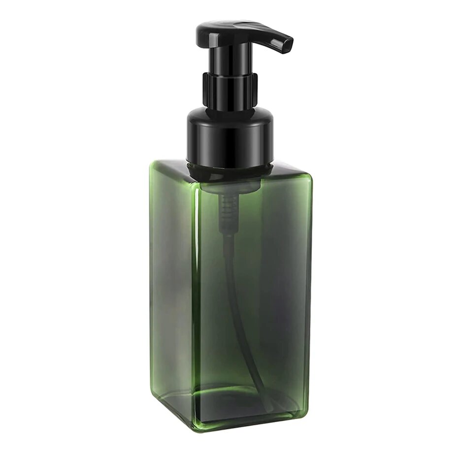 Пластиковый диспенсер для жидкого мыла 450/600 мл, green, 650ml
