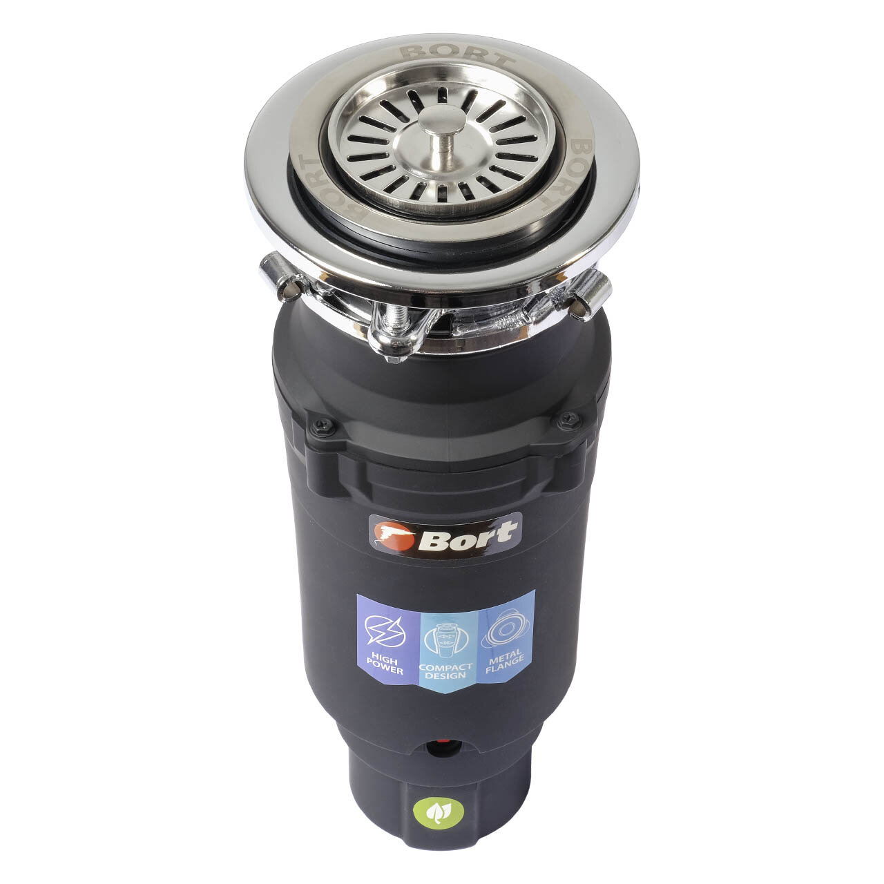 Изображение Измельчитель пищевых отходов BORT TITAN 7000, беспроводная кнопка, защита от перегрузок