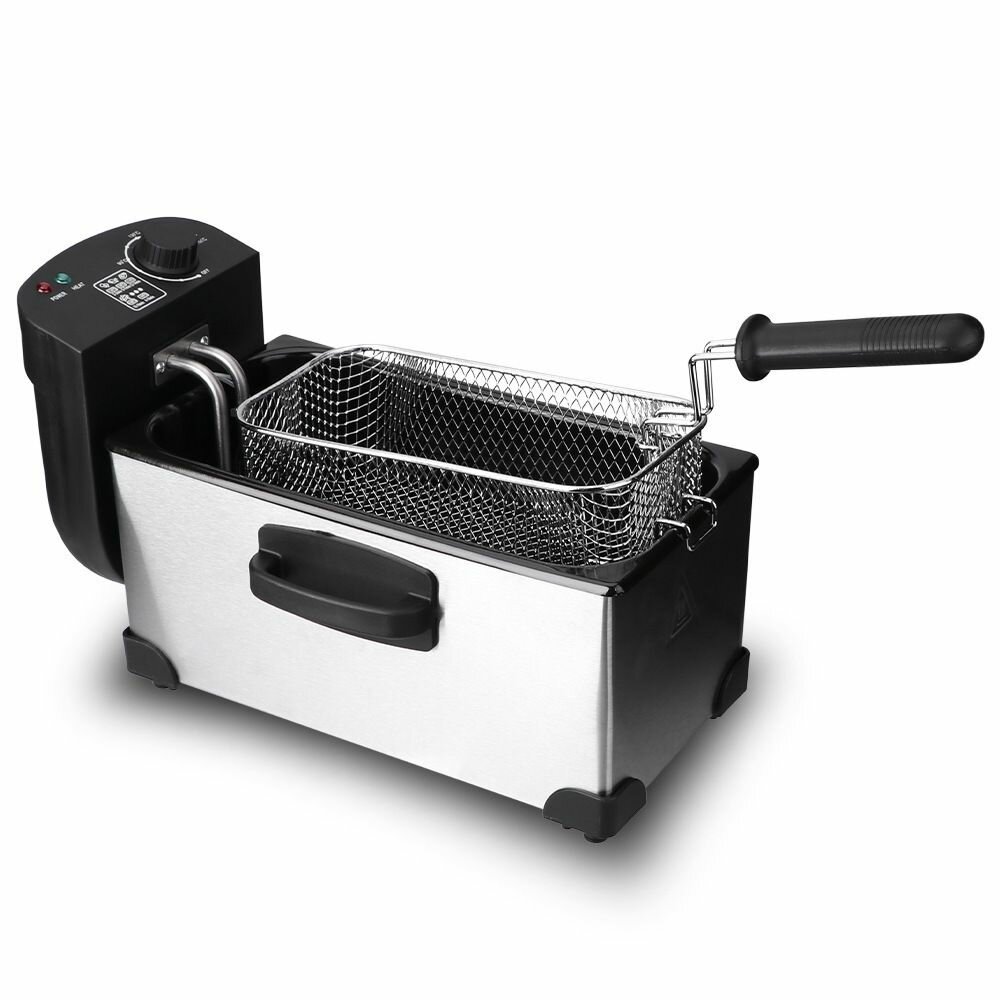 Фритюрница Deep Fryer, серый металлик — фото 1