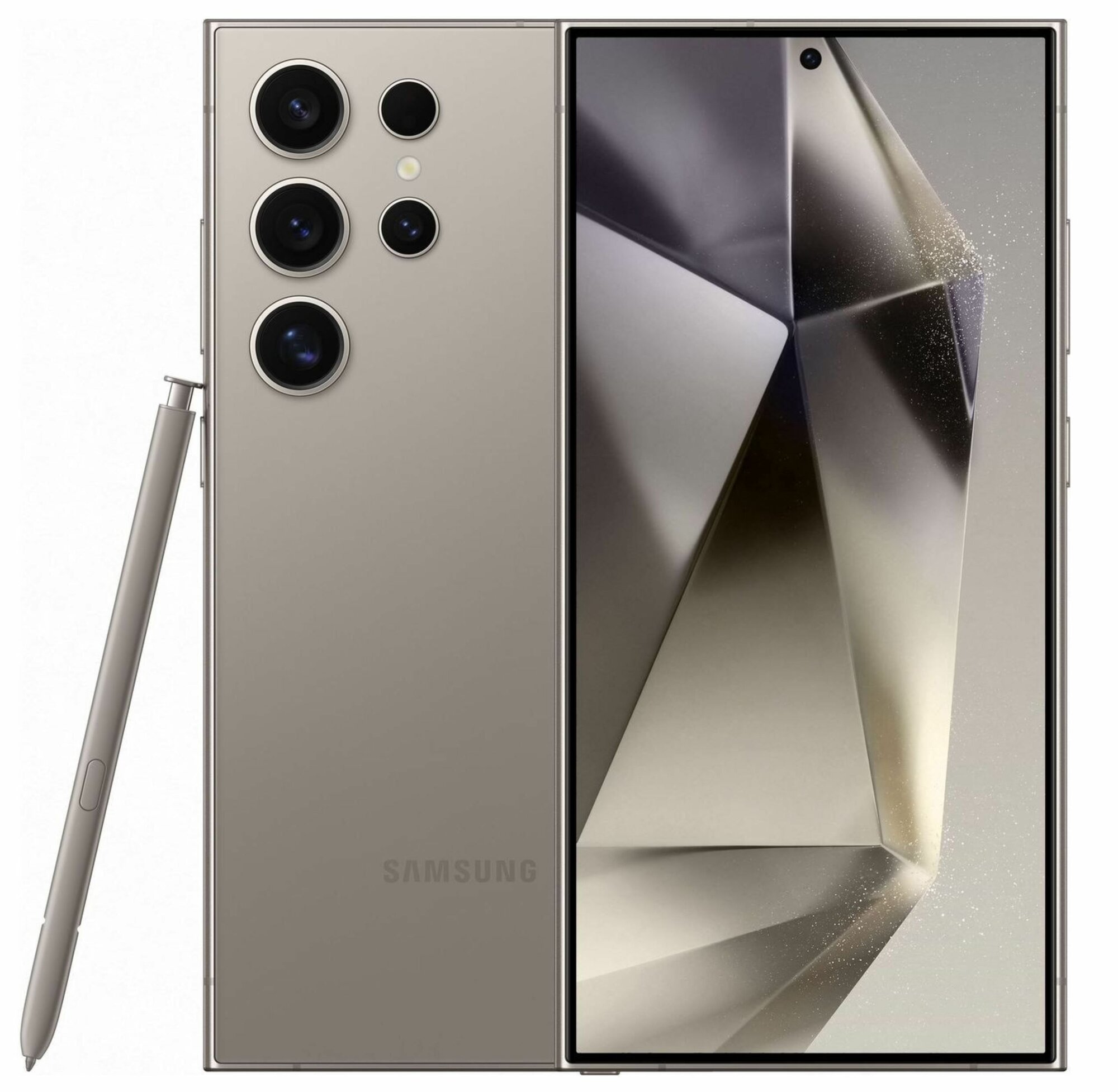 Смартфон Galaxy S24 Ultra, Titanium Gray, 8 ядер, 12ГБ, 512ГБ, Dual nano SIM + eSIM。