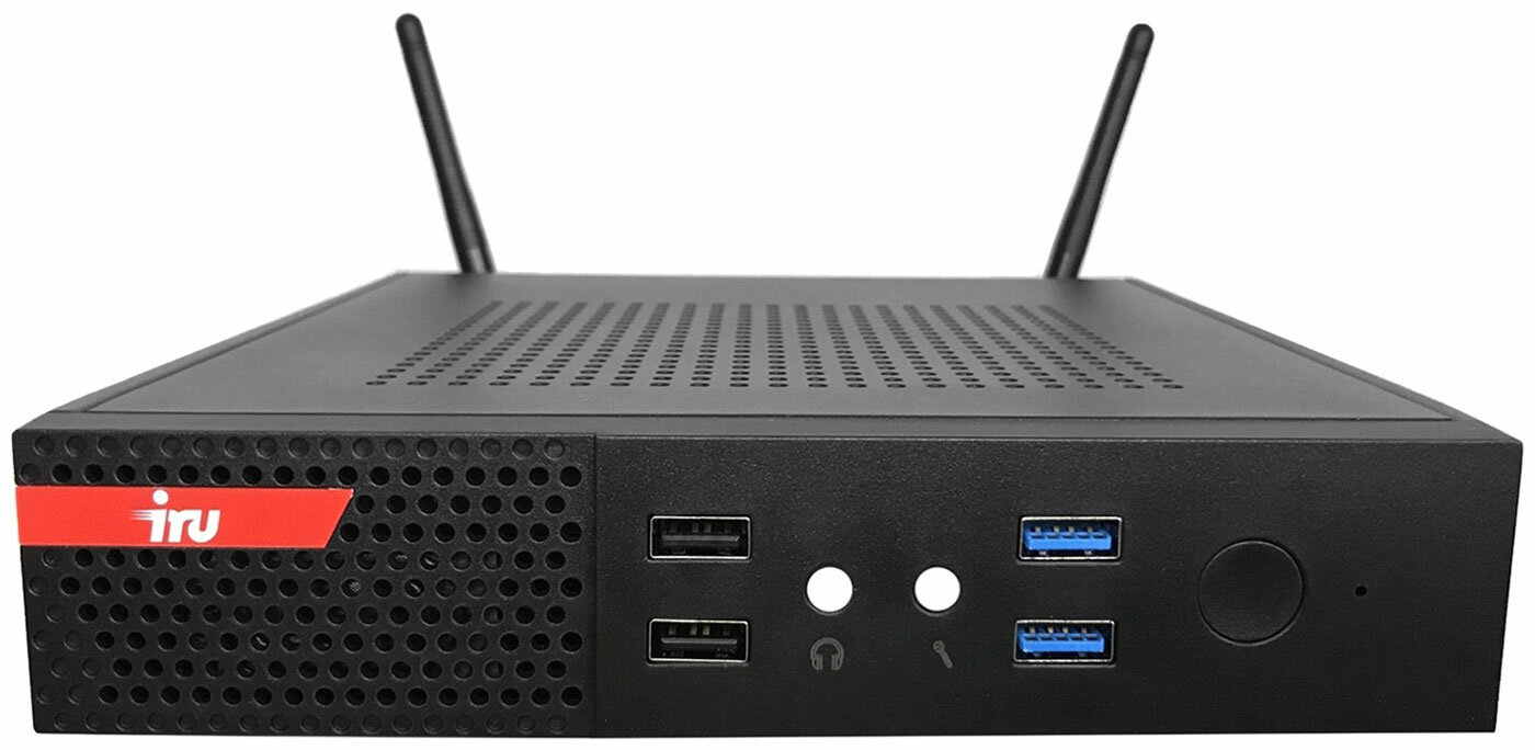 ПК iRU Опал 315 slim, i5 10400 2.9, 16Gb, SSD512Gb, UHDG 630, FreeDOS, GbitEth, 600W, черный (2057719)