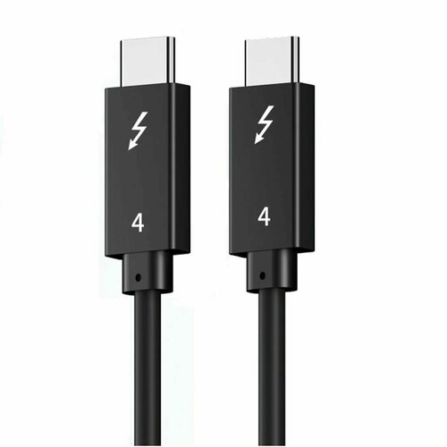 Кабель Thunderbolt 4 (USB4, Type-C) 8K@60Hz, 40Gbps, PD 240W, 0.5 метра