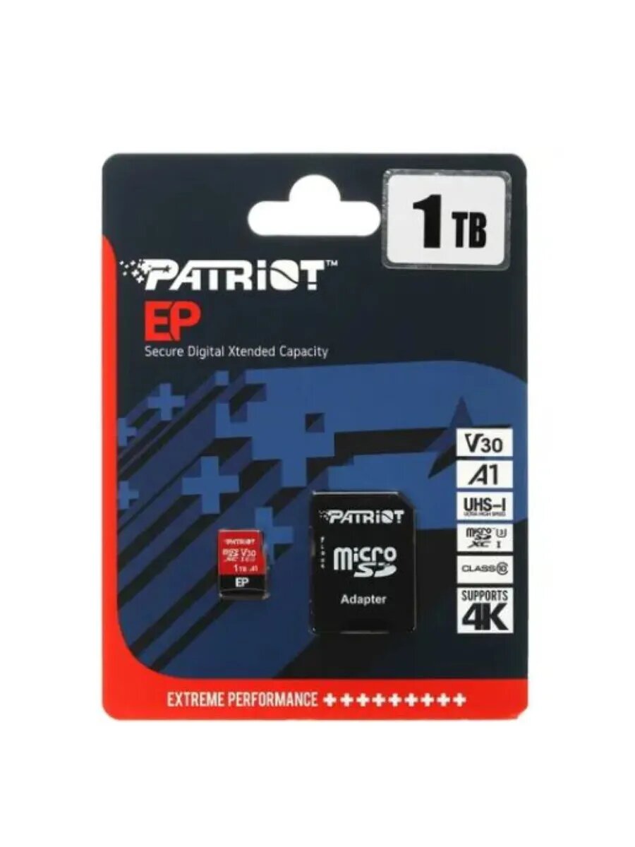 Extreme Perfomance microSDXC 1 ТБ PEF1TBEP31MCX UHS-I U3