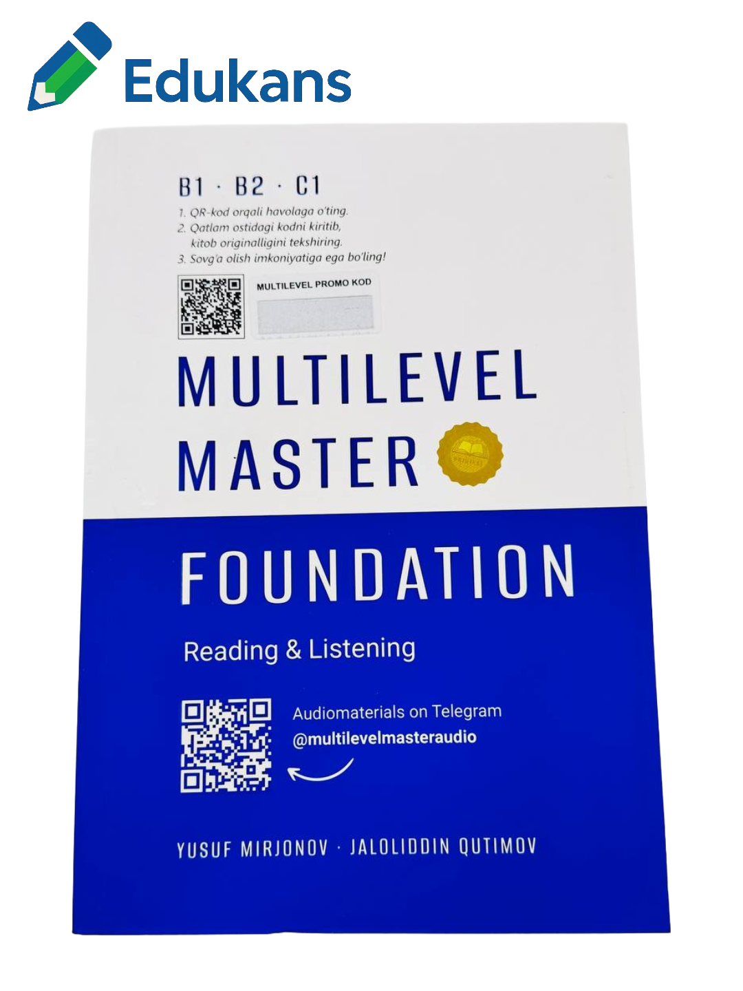 Multilevel Master Foundation Reading & Listening | Юсуф Миржонов , Жалолиддин утимов — фото 1