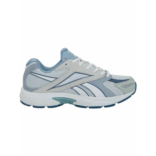 фото Кроссовки reebok road prime, полнота f, размер 11,5 us, серый/голубой/бежевый