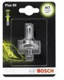 Лампа автомобильная галогенная BOSCH Plus 90 1987301078 H7 12V 55W PX26d