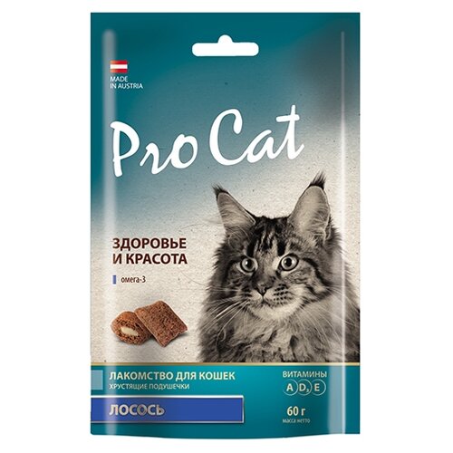 Лакомство для кошек PRO CAT Подушечки 