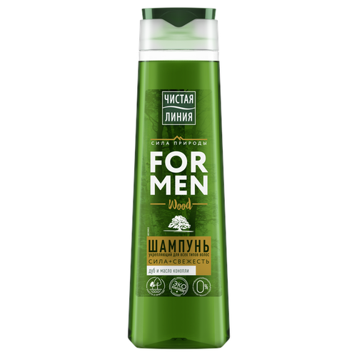 фото Чистая линия шампунь for men
