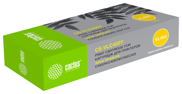 Cartridge toner Cactus CS-VLC400Y 106R03533 yellow (8000p.) for Xerox VersaLink C400DN/C405DN/C400/4