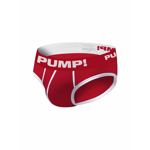 фото Трусы слипы pump!, средняя посадка, корректирующий эффект, плоские швы, быстросохнущая, размер m, черный