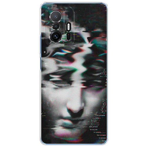 Силиконовый чехол на Xiaomi Mi 11T / Сяоми Ми 11T Glitch Art