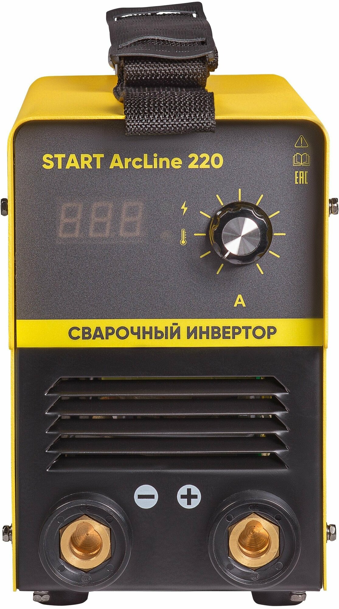 фото Сварочный аппарат инверторный + краги, сварочный инвертор START ArcLine 220, 1ST220