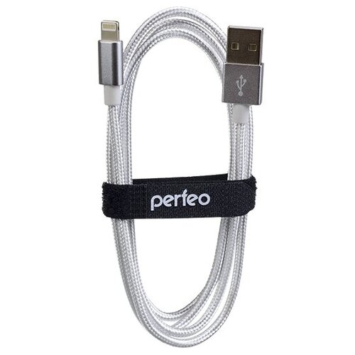 Кабель Perfeo USB - Lightning, 3 м, белый